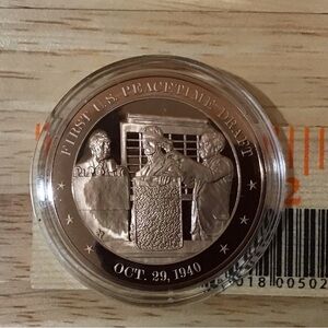Commemorative Coin with Historical Design